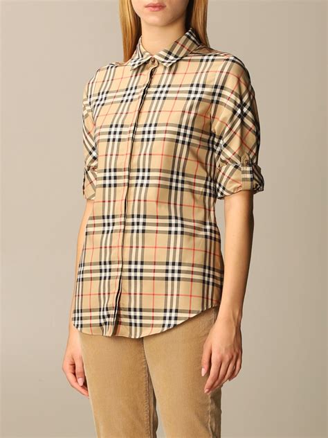 burberry camicia con toppe|camicia burberry stretch.